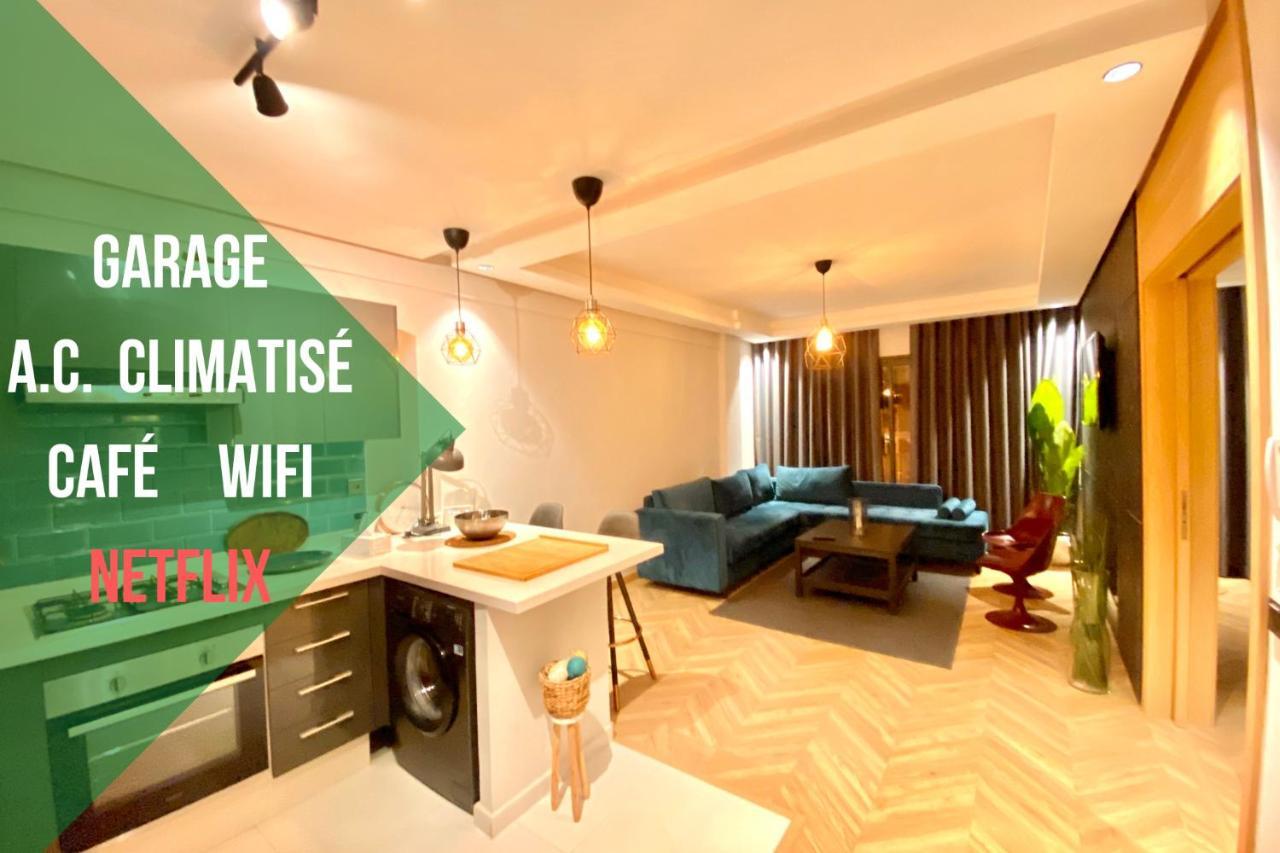 Spacious New 1-Bedroom Unit In Downtown W Terrace And Free Parking Касабланка Экстерьер фото